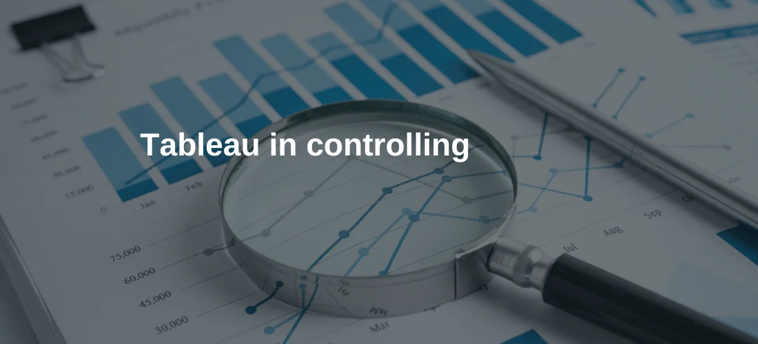 Tableau controlling dashboard with receivables reporting