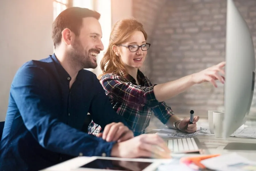 Users analyzing a dashboard in Tableau Cloud
